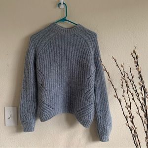 Sezane Dwee Jumper in Sky Blue